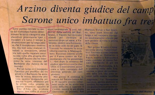 1984 - arzino giudice del campionato