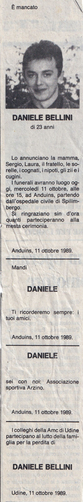 Daniele bellini 11.10.1989