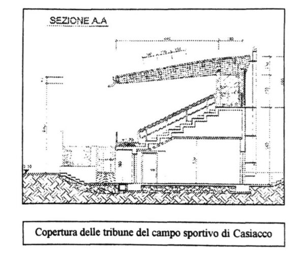 Progetto copertura stadio