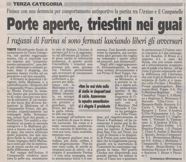 Il piccolo 26.05.2003