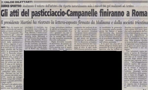 Il piccolo 30.05.2003
