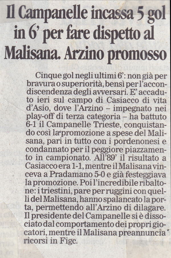 Messaggero veneto 26.05.2003