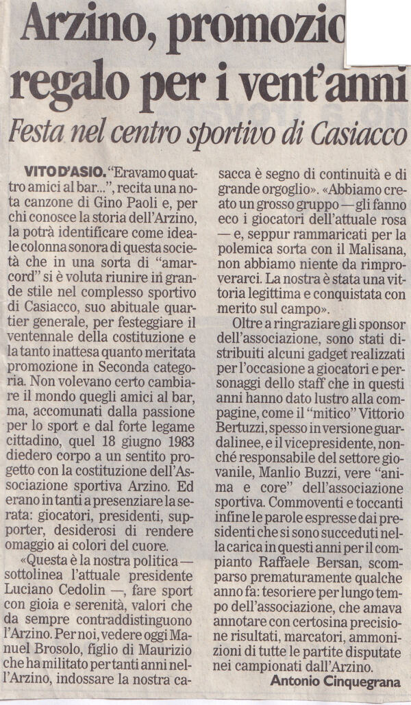 Promozione