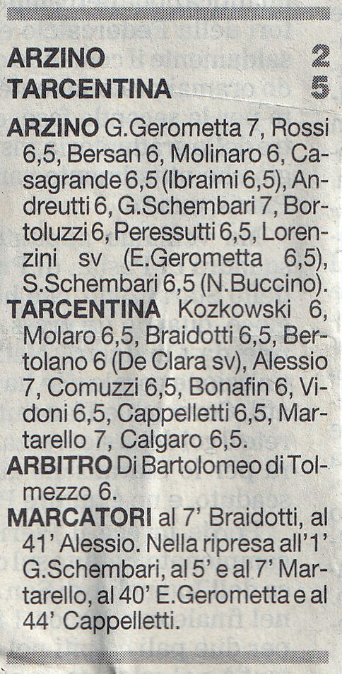 Arzino-tarcentina 2
