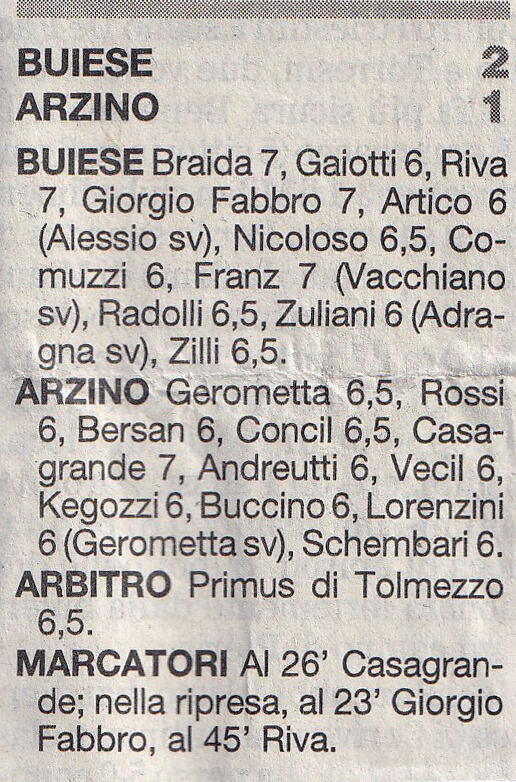 Buiese-arzino