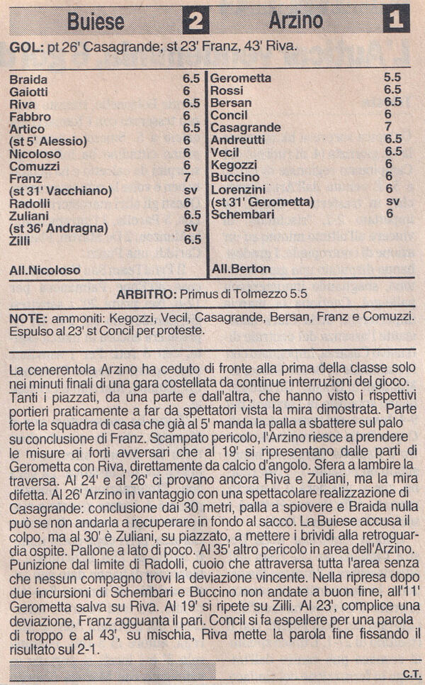 Bujese-arzino