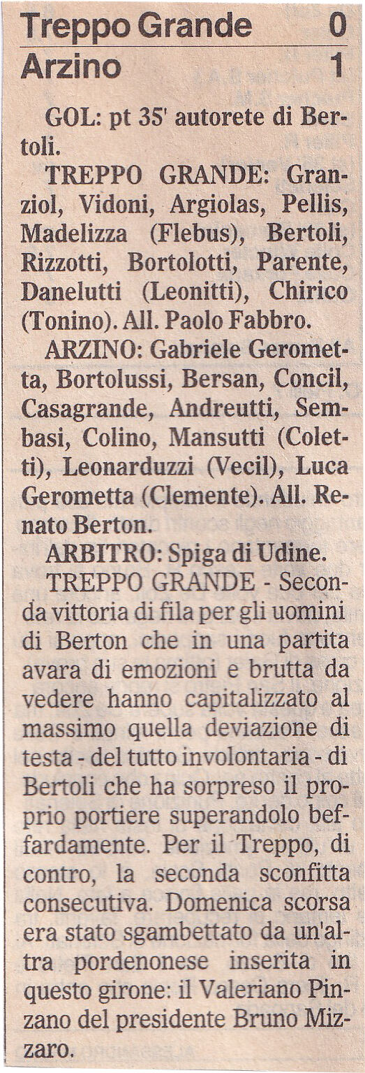 Treppo grande-arzino