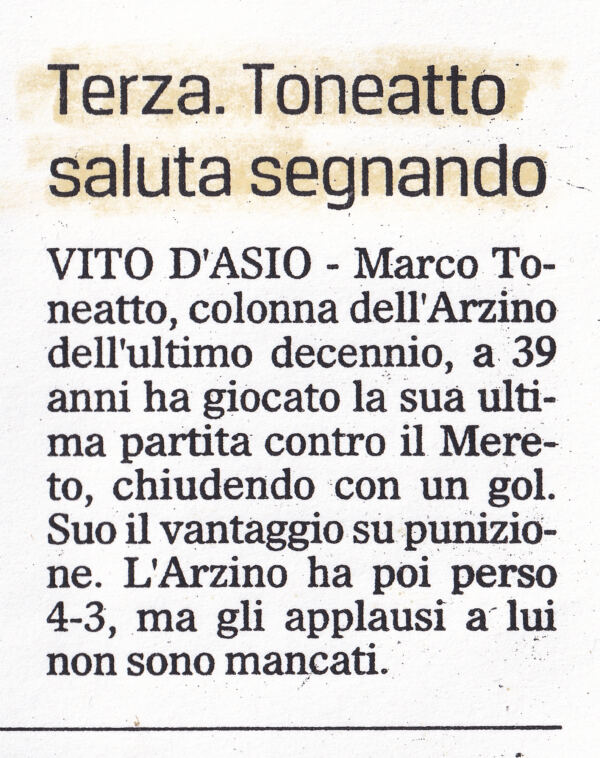 - ritiro toneatto