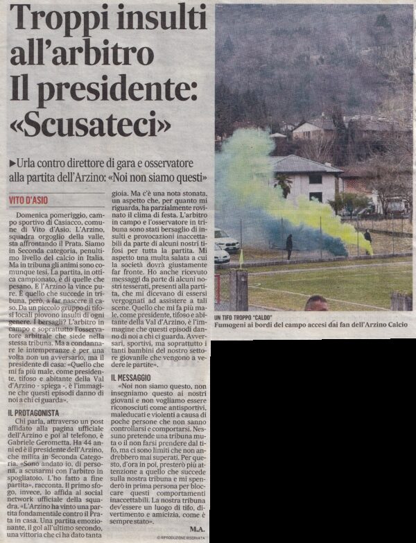 Gazzettino 12.02.2025